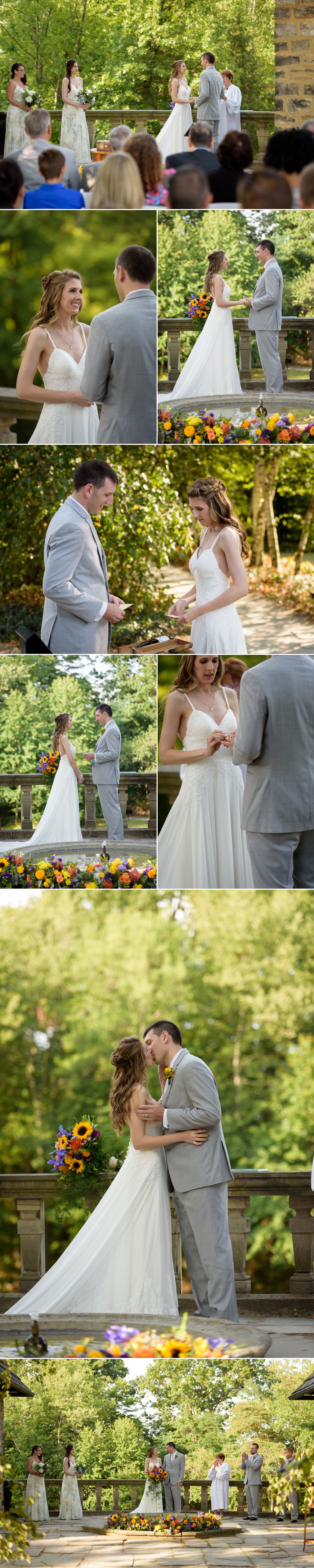 Stan Hywet Garden Wedding