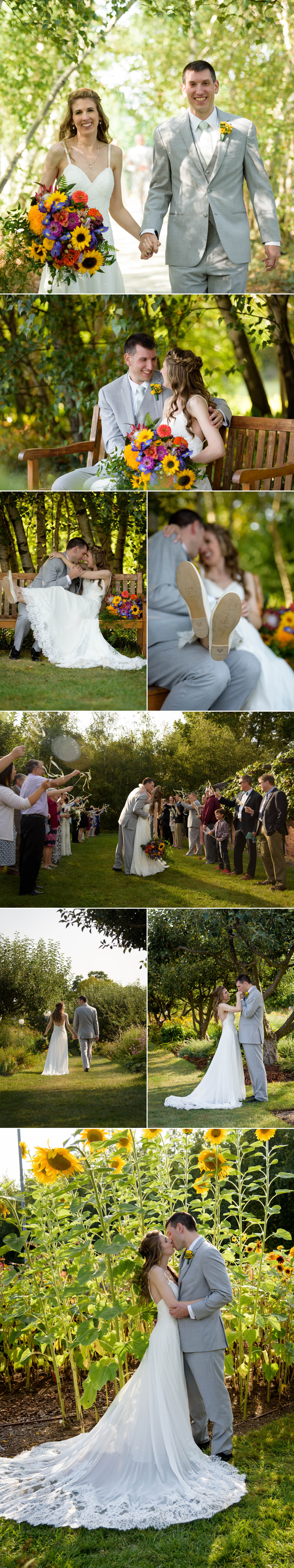 Stan Hywet Garden Wedding