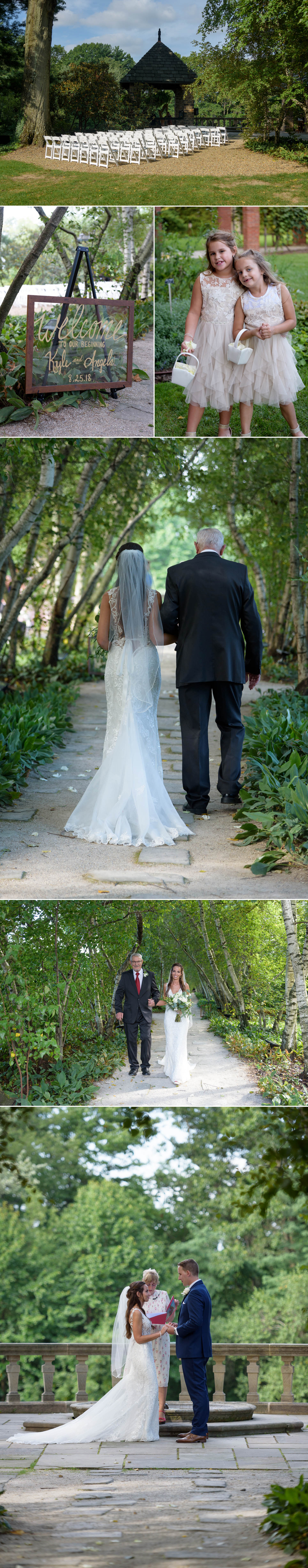 Stan Hywet Wedding Ceremony