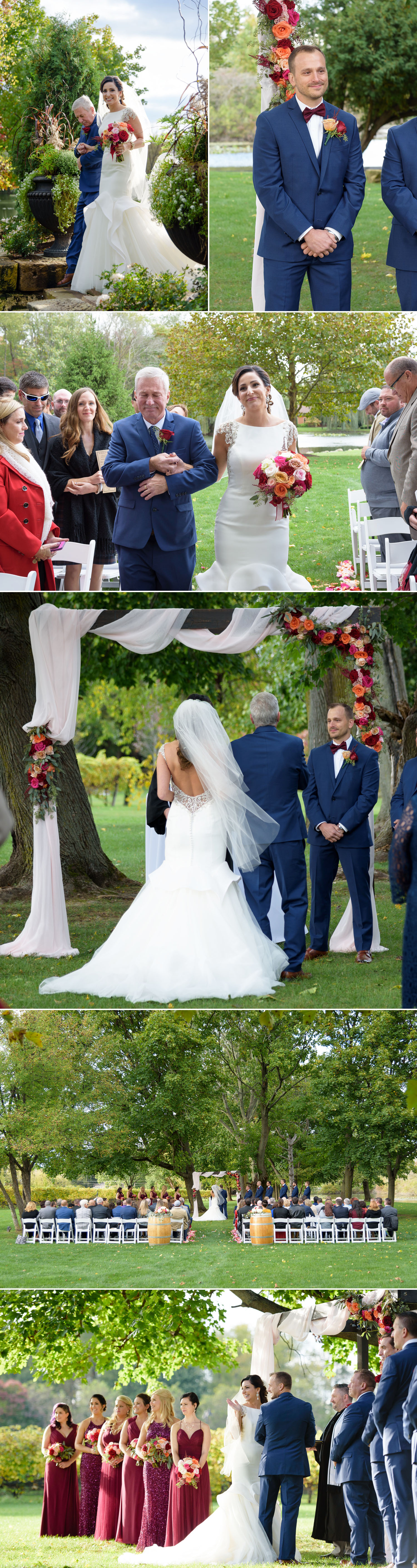 Outdoor Vineyard Wedding