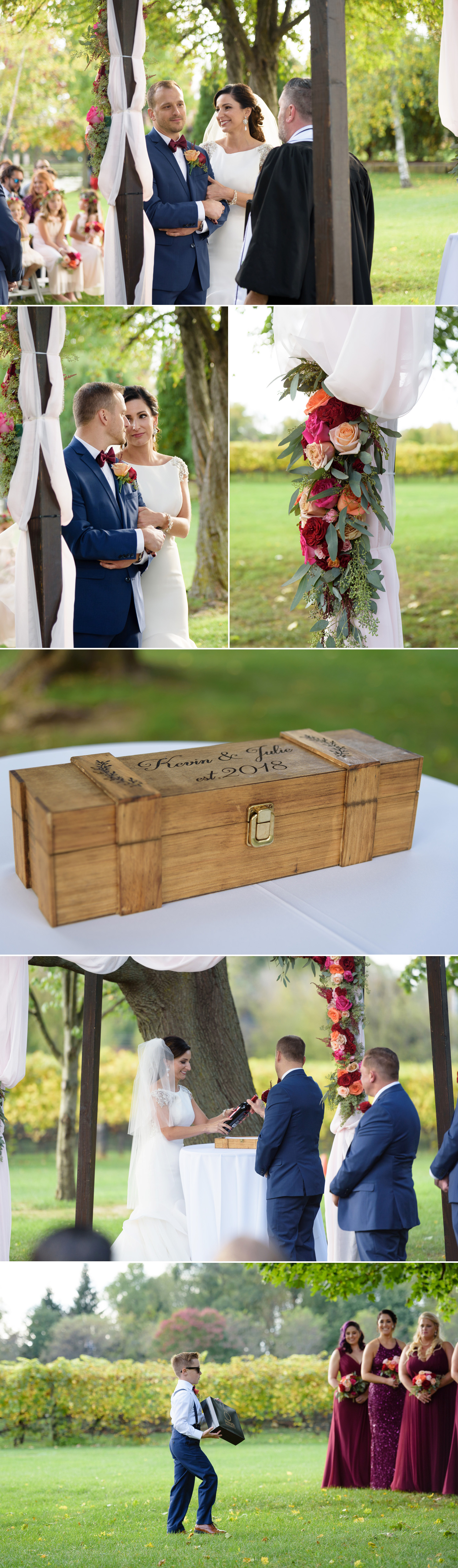 Outdoor Vineyard Wedding