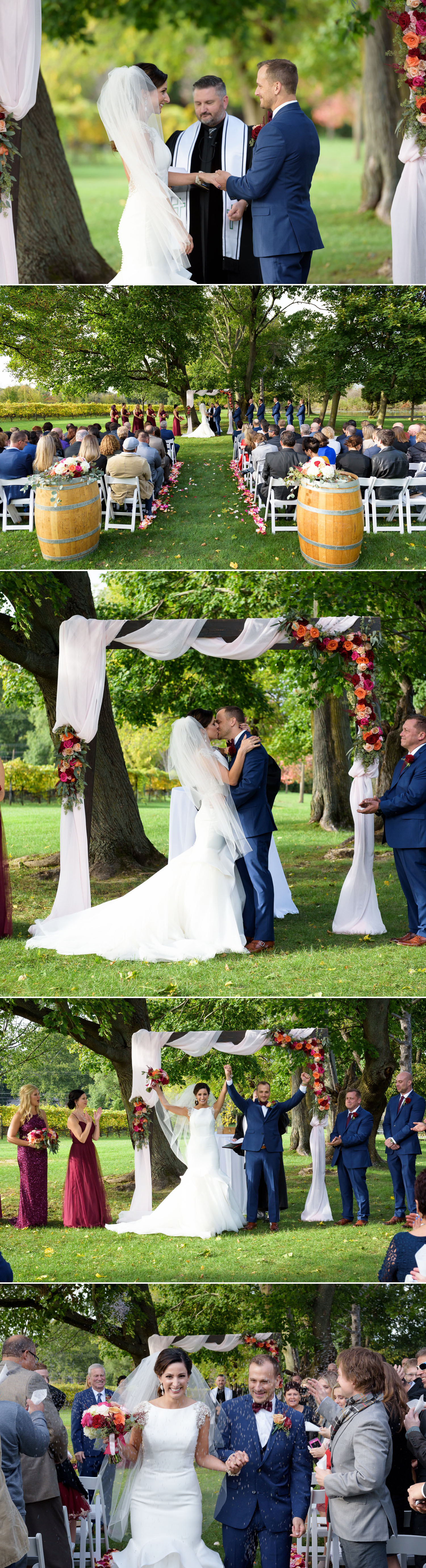 Outdoor Vineyard Wedding