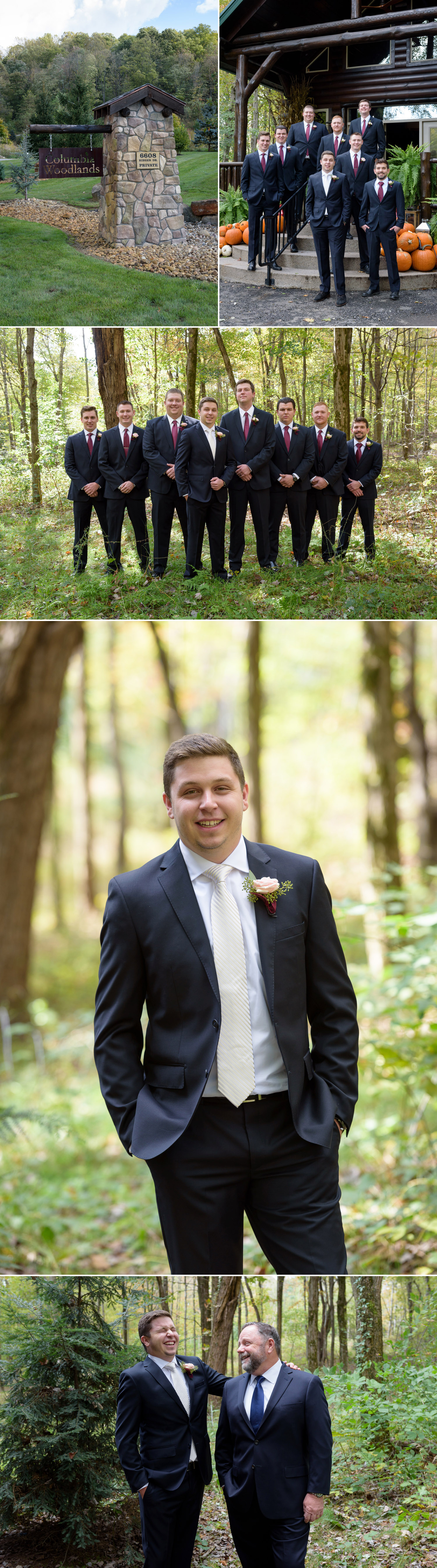 Columbia Woodlands Wedding