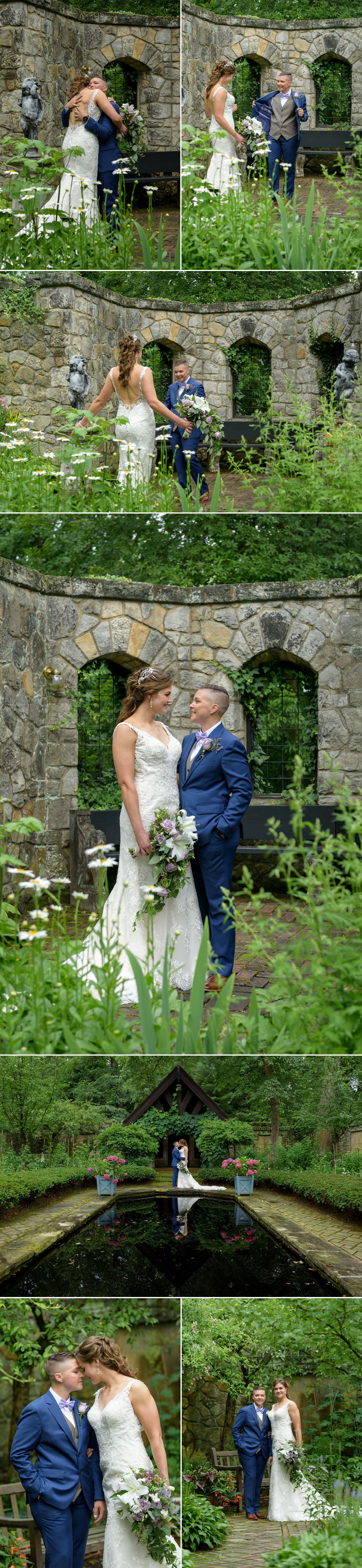 Stan Hywet Spring Wedding