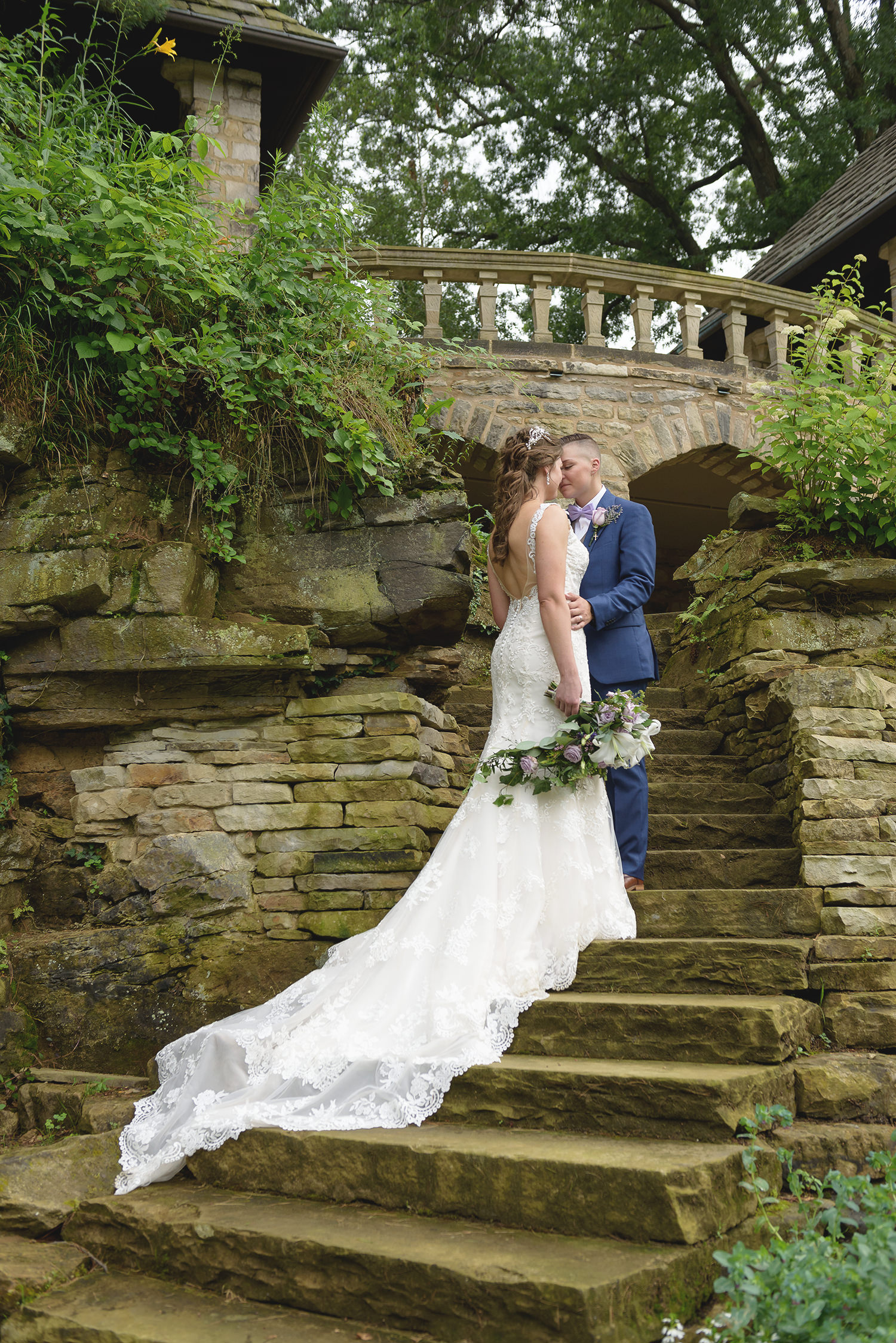 Stan Hywet Spring Wedding