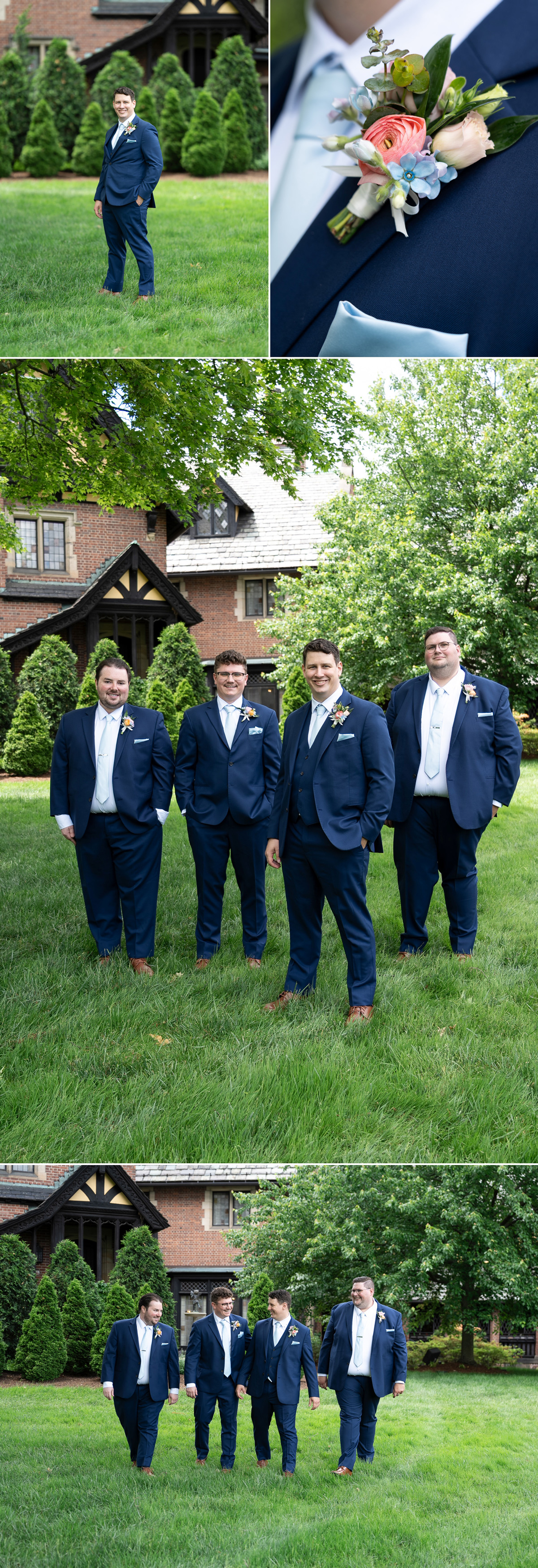 Stan Hywet Wedding by David Corey Photography