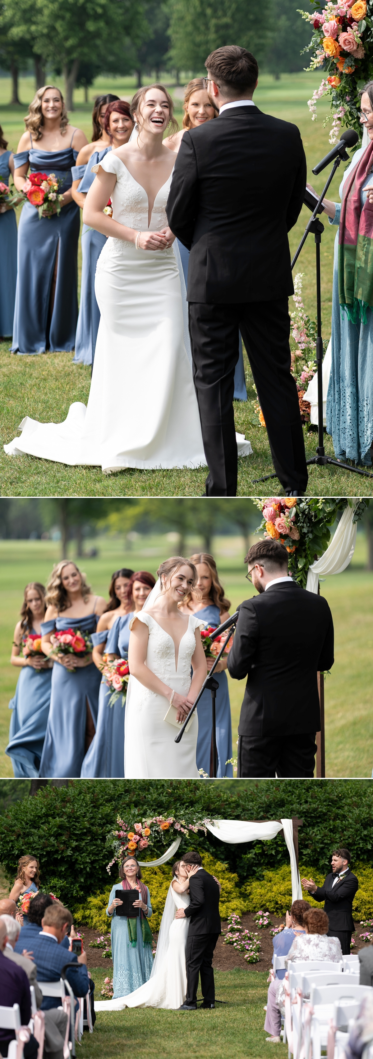 Silver Lake Country Club Wedding by David Corey Photography